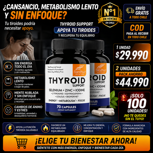THYROID SUPPOR ENERGIA METABOLISMO